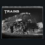 Train Calendar<br><div class="desc">A calendar for the train lover: Enjoy stunning images of trains every month of the year!</div>