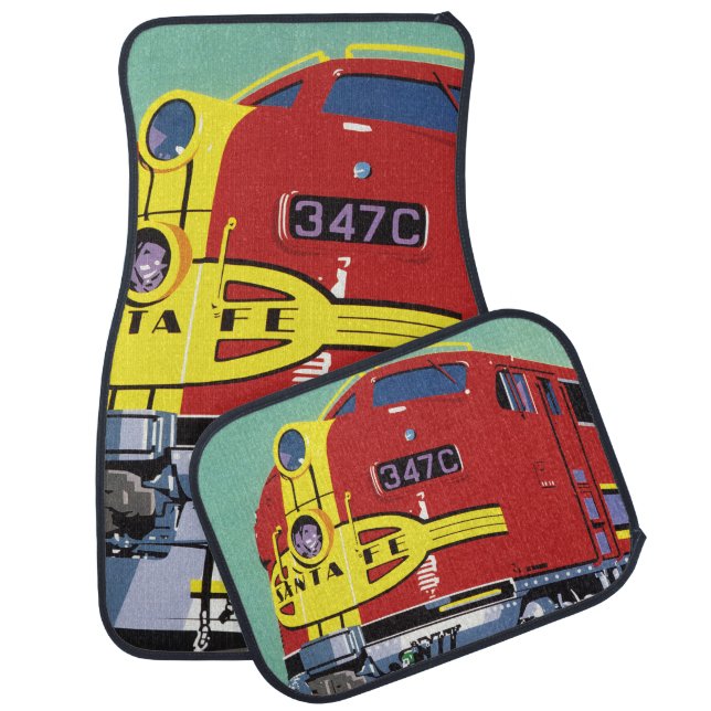 Train Car Floor Mat (Set)