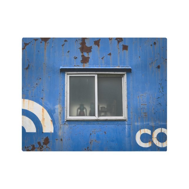 Train Car Metal Print (Front)