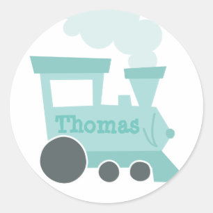 Train Car Stickers - Party Favors