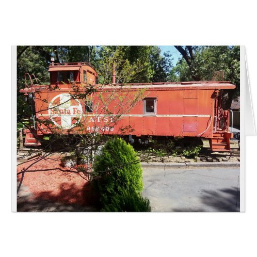 Train Card (Blank inside) (Front Horizontal)