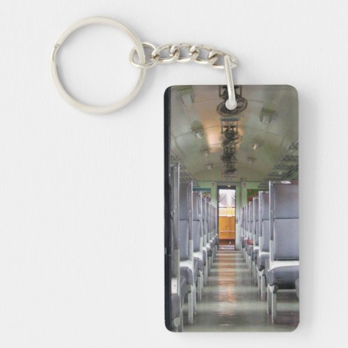 Train Carriage Thailand  Southeast Asia Travel Keychain