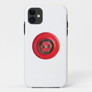 train close door red button iPhone 11 case