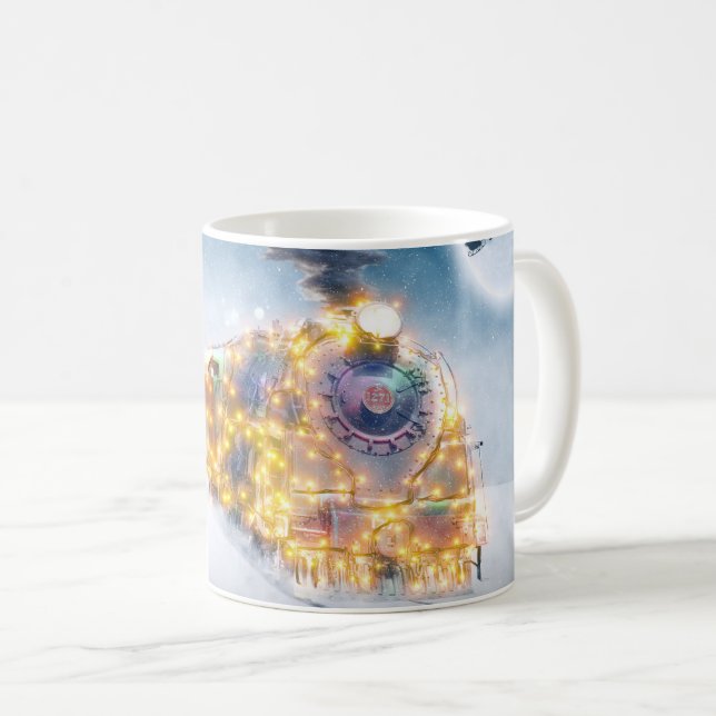 Train Coffee Mag Mug (Front Right)