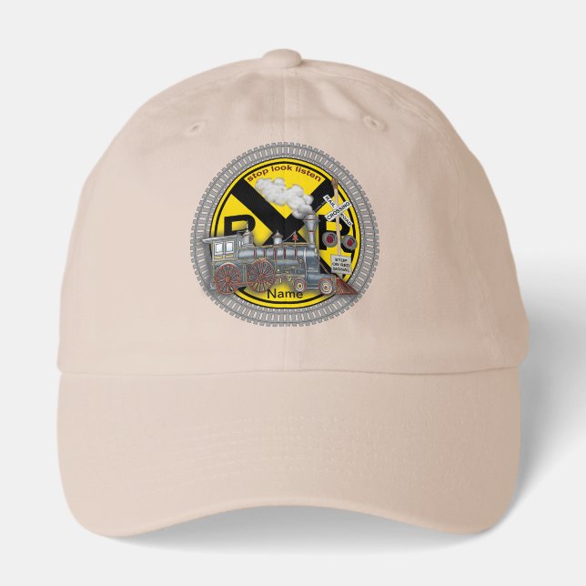 Train Crossing  Hat (Front)
