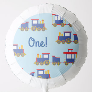 Train Cute Choo-Choo 1st Birthday Party Theme Balloon