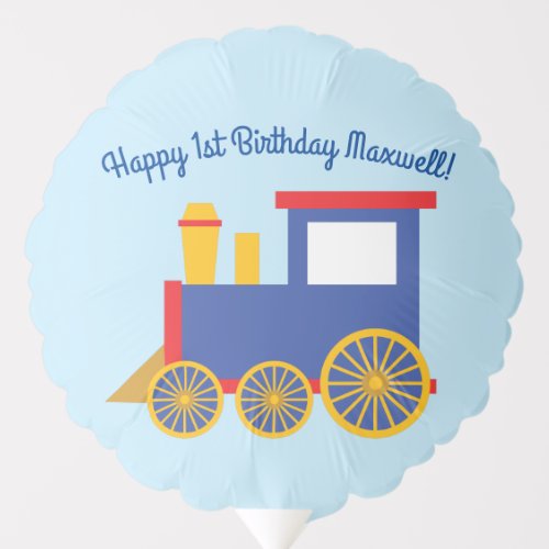 Train Cute Kids Birthday Party Theme Balloon