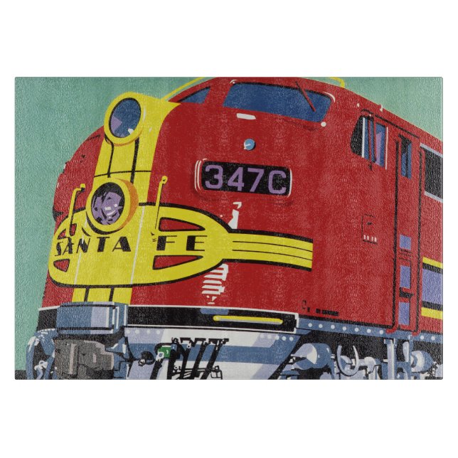 Train Cutting Board (Front)