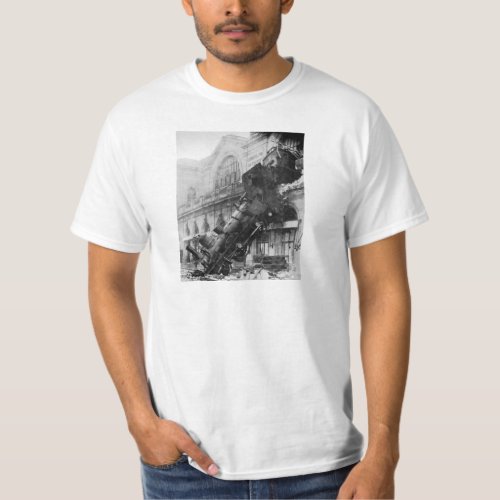 Train Derailment At Montparnasse Station _ 1895 T_Shirt