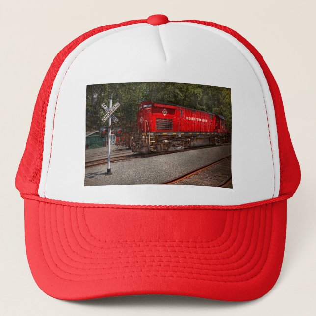 Train - Diesel - Morristown Erie Trucker Hat (Front)