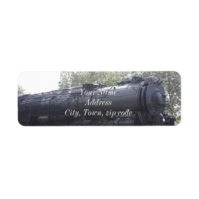 Train Engine Address Labels (Front)