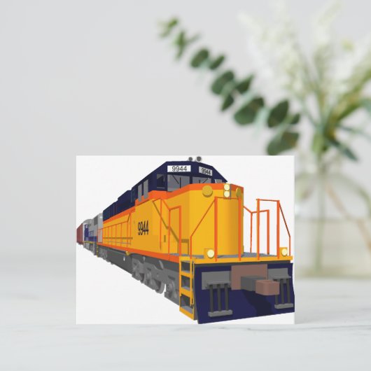Train Engine: Classic Color Scheme: (Standing Front)