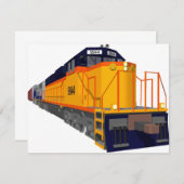 Train Engine: Classic Color Scheme: (Front/Back)