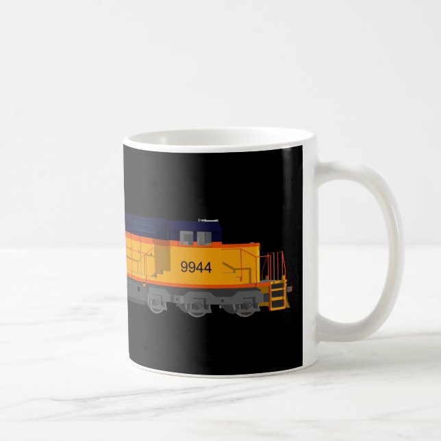 Train Engine: Classic Color Scheme: Coffee Mug (Right)