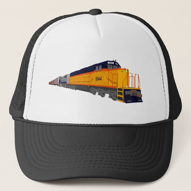 Train Engine: Classic Color Scheme: Trucker Hat (Front)