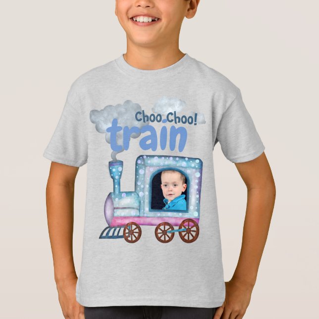 Train engine cute  T-Shirt (Front)