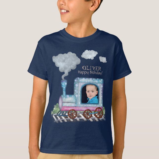 Train engine cute  T-Shirt (Front)