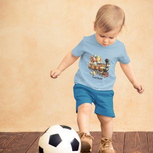Train Engine Loaded With Easter Eggs Toddler T-shirt