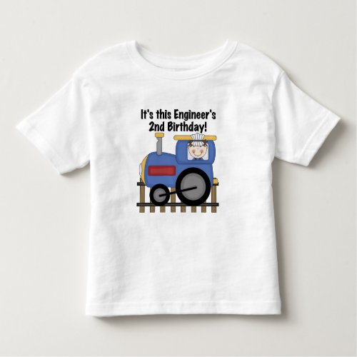Train Engineer 2nd Birthday Tshirts and Gifts