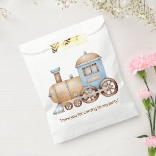 Train Favor Bag