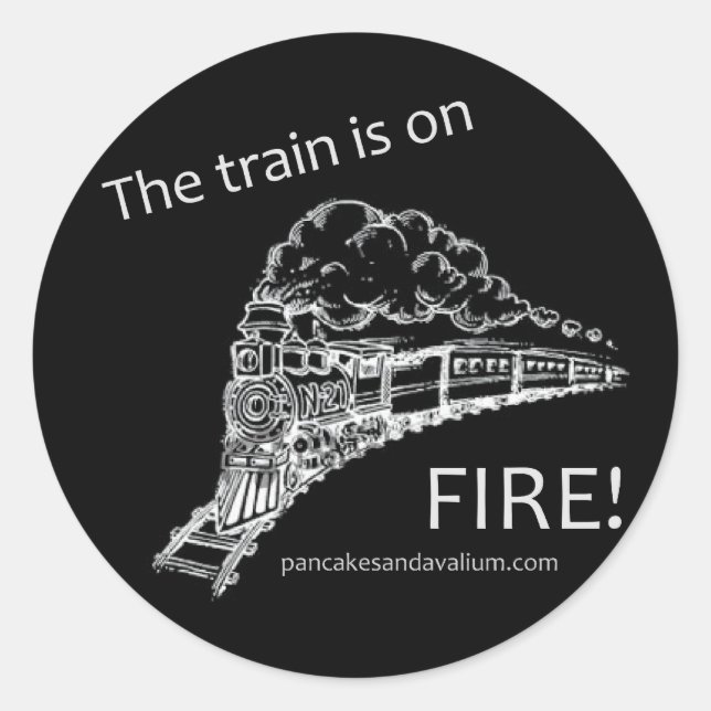 Train Fire Sticker 1 (Front)