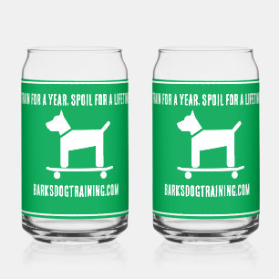 Train for a Year Spoil for a Lifetime Dog Glass