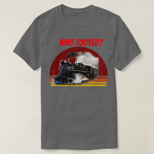 train for people who like trains 3 T-Shirt (Design Front)