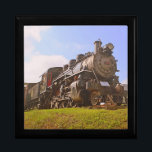 Train Gift Box<br><div class="desc">The image on this gift box is of the Essex Steam Train in Essex,  Connecticut. A great gift for any man interested in trains or who lives near Essex.</div>