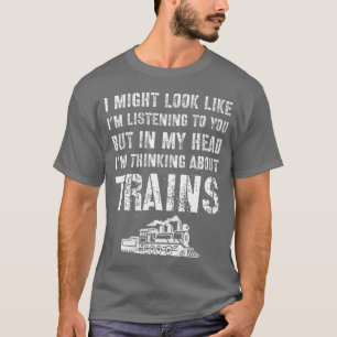 Train Gifts For Model Train Enthusiasts Model T-Shirt
