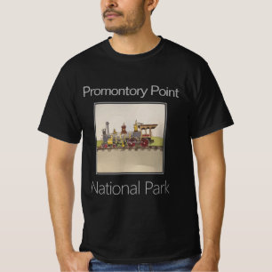 Train, Golden Spike, Promontory Point, Utah T-Shirt