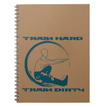 Train hard, train dirty Trainingsplannotizbuch