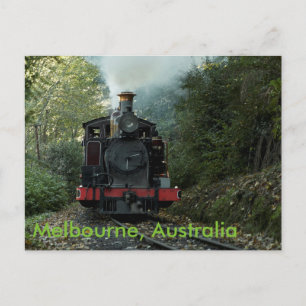 Train in Melbourne, Australia Postcard
