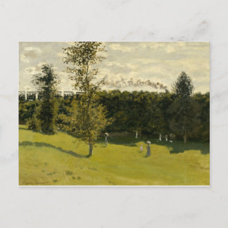 Train in the Countryside (1870) Postcard