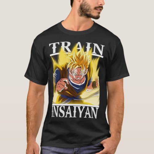 Train Insaiyan Future Gohan Super Saiyan    T_Shirt
