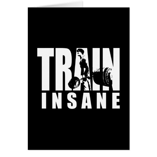 TRAIN INSANE - Deadlift - Gym Workout Motivational (Front)
