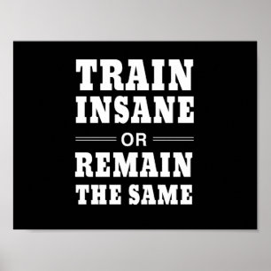 Train Insane or Remain the Same Poster