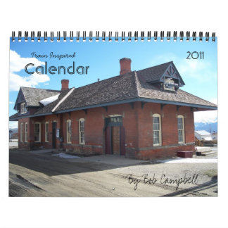 Train Inspired Calendar