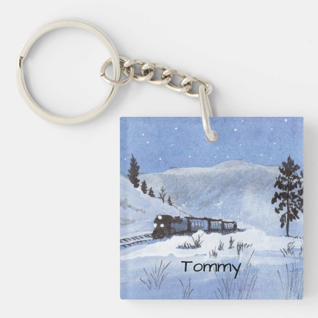 Train Keychain (Front)