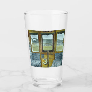 Train Landscape (by Eric Ravilious) Glass