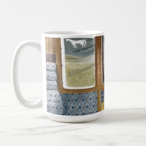 Train Landscape Landscape By Eric Ravilious Coffee Mug