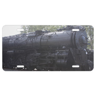 Train License Plate