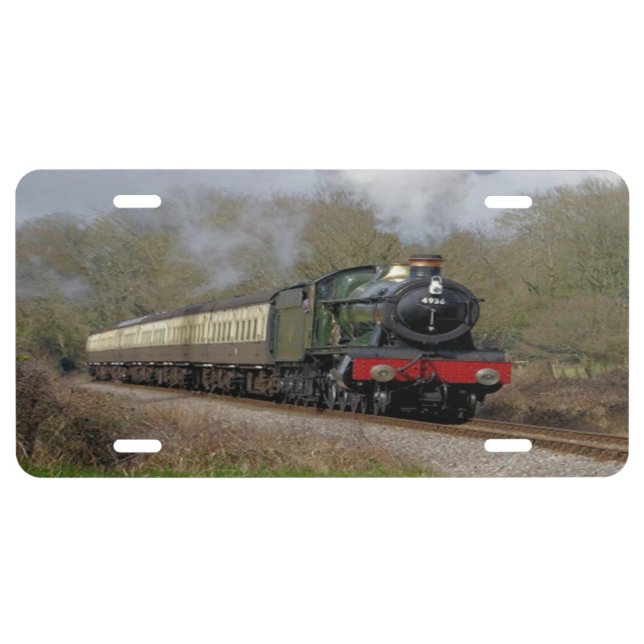 Train License Plate (Front)