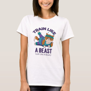 Train Like Beast Look Like Beauty Workout Tanks for Women 