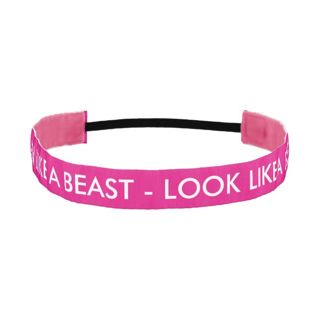 Train like a beast look like a beauty headband (Front)