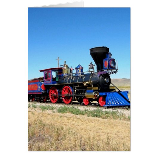 Train locomotive cards (Front)
