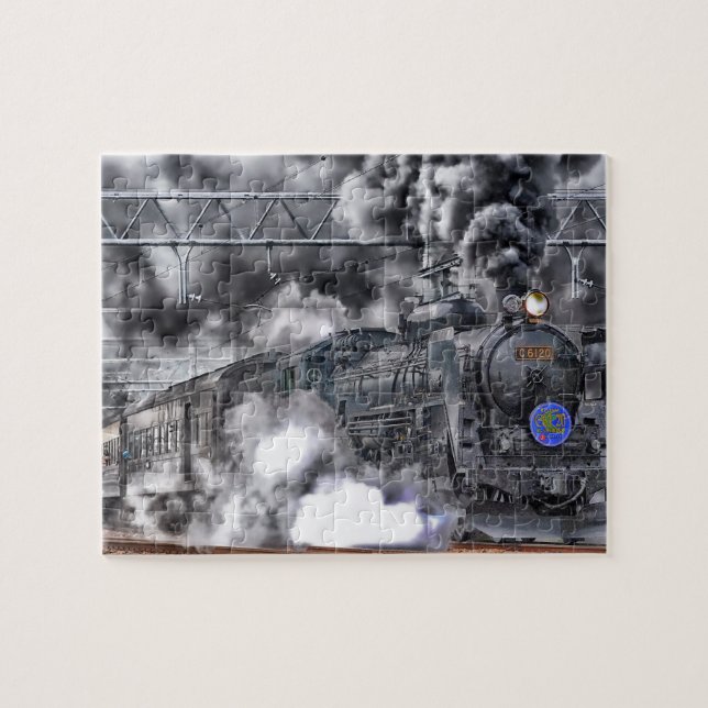Train Locomotive Jigsaw Puzzle (Horizontal)