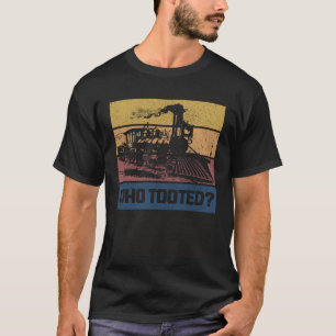 Train Locomotive Model Railroad Vintage Train T-Shirt