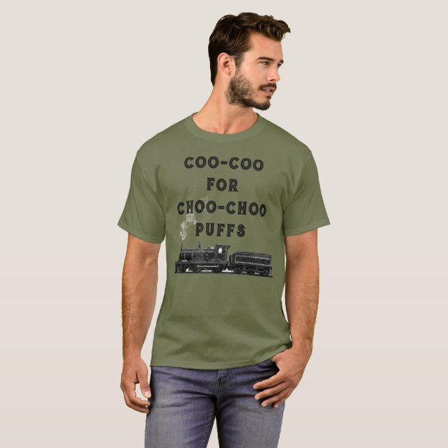 Train Locomotive T-Shirt (Front Full)