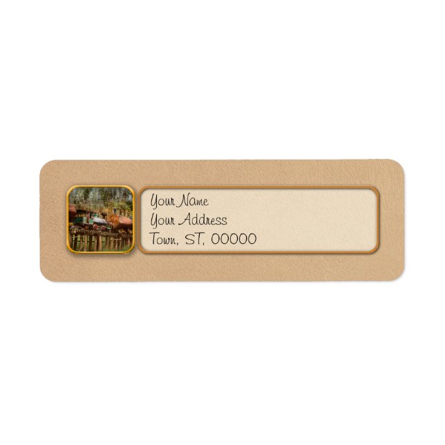 Train - Logging - The morning dump 1890 Label (Front)