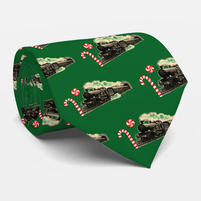 Train Lover Neck Tie (Rolled)